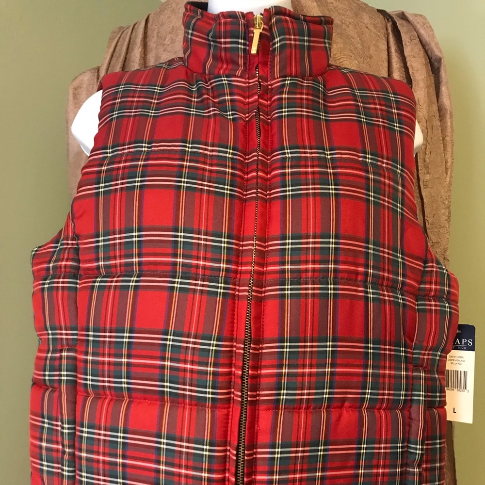 Chaps Puffy Vest